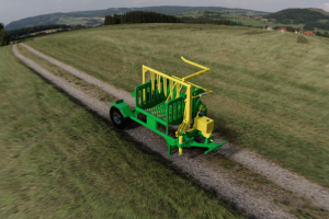 Резчик рулонов сена