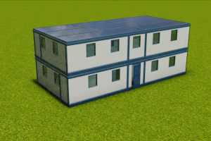 Мобильное разборное здание 2 этажа.