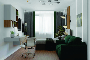 Дизайн проект квартиры в современном стиле