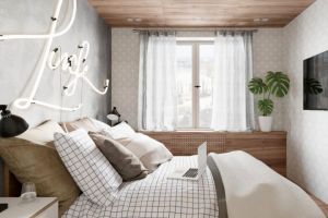 Дизайн проект квартиры Скандинавский стиль