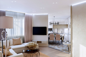 Дизайн проект квартиры Скандинавский стиль