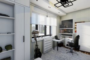 Дизайн проект квартиры_комната мальчика