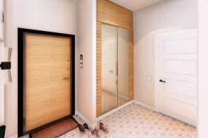 Дизайн проект квартиры_прихожая