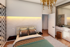 Дизайн проект квартиры_спальня