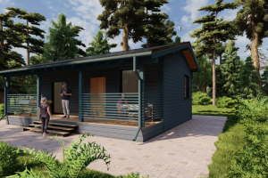 Дом каркасный