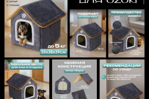 Инфографика товаров для животных