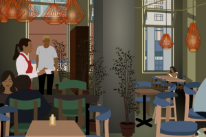 Иллюстрация для кафе