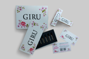 Коробки, этикетки и визитка GIRU