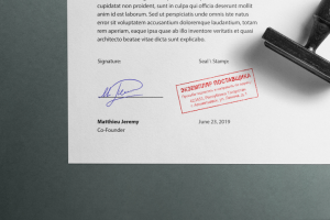 Штамп Экземпляр поставщика