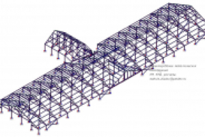 Расчет здания коровника