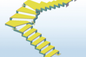 Лестница в частный дом
