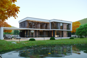 Эскизный проект загородного дома