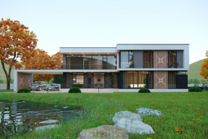 Эскизный проект загородного дома