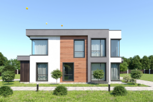 Дизайн и визуализация экстерьера частного дома