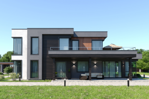 Дизайн и визуализация экстерьера частного дома