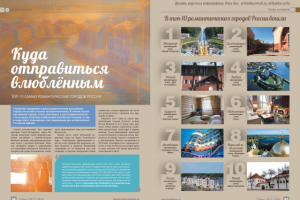 Инфографика в журнал "Отель"