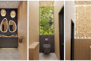 Санузел в ресторане