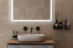 Зеркало для ванной с подсветкой_2