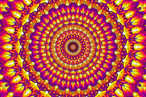 Мандала пурпурного пламени