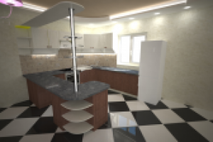 Эскиз кухни