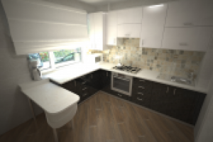 вариации оформления кухни