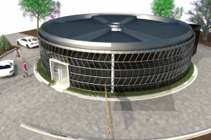 3д визуализация "Шиномонтаж"