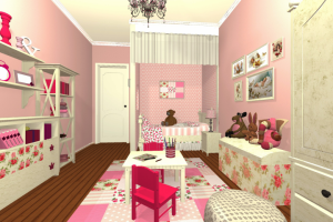 Разработка дизайн-проекта детской комнаты в стиле Шебби-шик