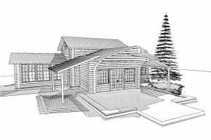 Дом из бруса