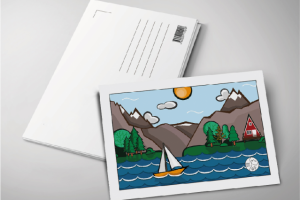 Открытка для тур агентства