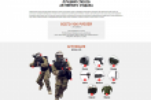 Лендинг paintballkmb.ru