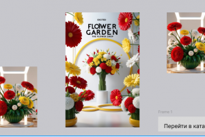 Сделать несколько слайдов для сайта " Магазин цветов"