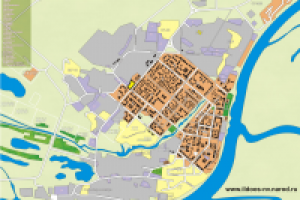 Адресный план г. Мегион