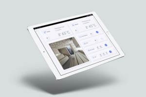 Интерфейс приложения для климатического оборудования