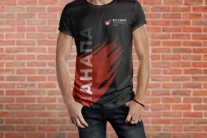 Дизайн футболок для школы бокса