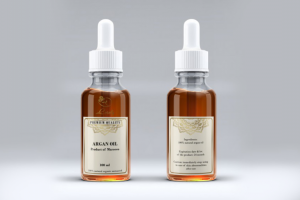 Дизайн наклейки-этикетки для ARGAN OIL