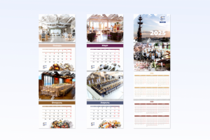 Оформление квартального календаря 2025