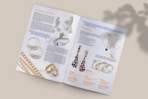 Верстка  разворота журнала