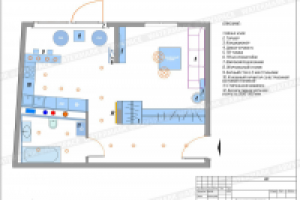 Планировка 1-комнатной квартиры в ЖК "Николин парк"