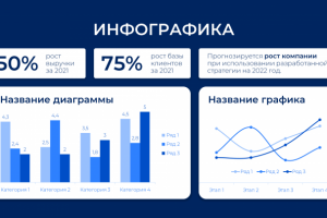 Шаблон инфографики для презентации