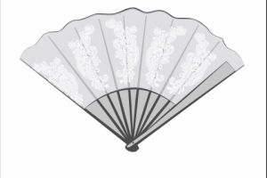 Веер (рисунок в PSD)