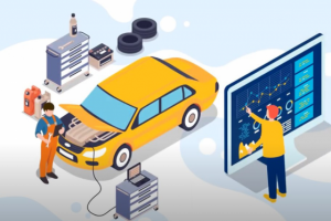 Промо программного продукта для таксопарков и транспортных компа