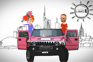 Промо фирмы проката лимузинов LIMO1