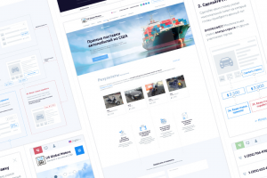 Редизайн сайта US Global Motors