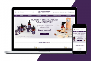 Верстка интернет магазина