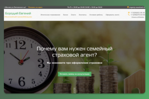 Бородий Евгений семейный Страховой Менеджер