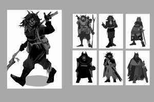 Концепт-арт персонажа