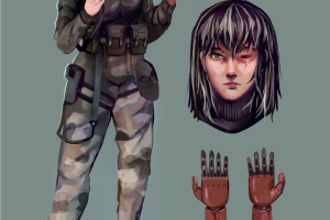 Концепт арт персонажа