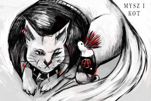 Серия работ "Животные панки"