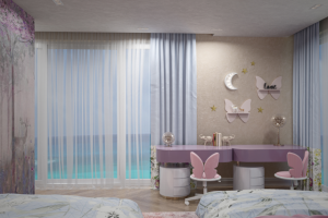 Детская для двух девочек