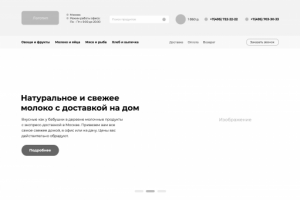 Прототип интернет-магазина фермерских продуктов